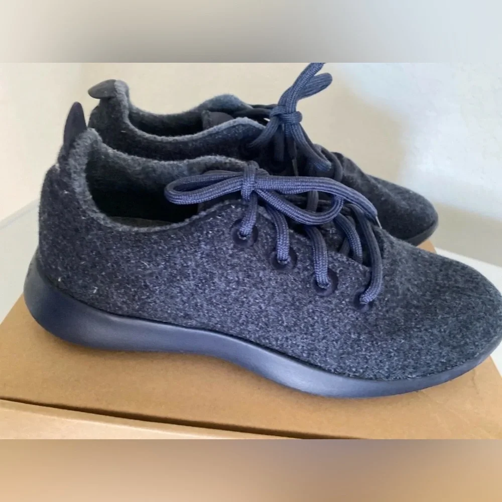 Allbirds Wool Runners Mizzle Dark Grey Sneaker Shoes Men's